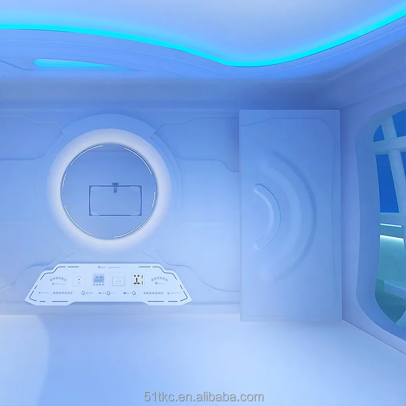 M-863 Wholesale Pod Room High Quality Capsule Hotel Furniture Hotel Bed Sleep Box Hotel Capsule Bed Hostel Sleep Cabin