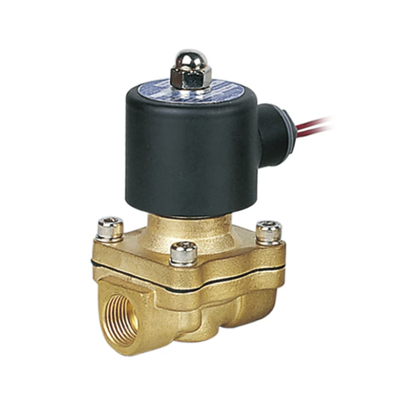 2 way electric water gas oil solenoid valve for steam and shower and fire 220v ac