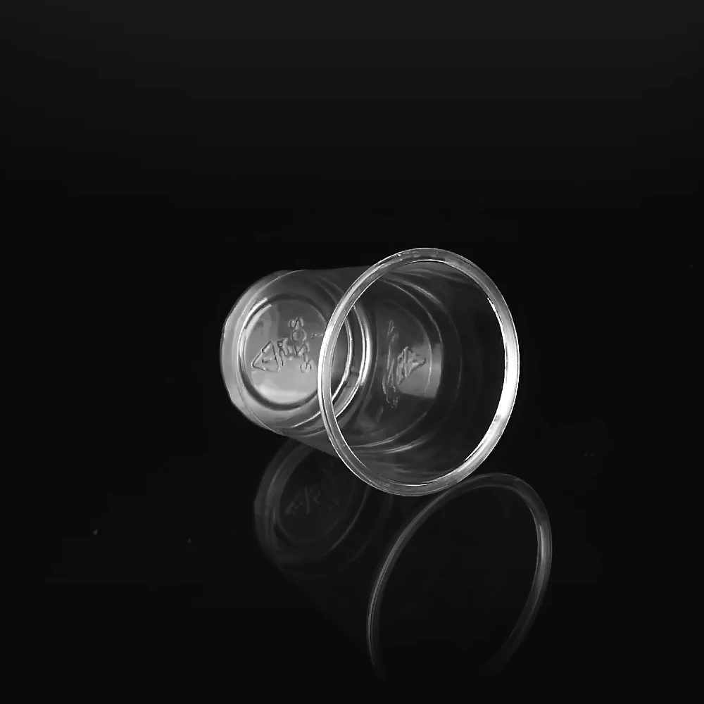 55ml cc  Clear PET Sauce Cup Plastic Disposable 2oz Portion Cup For Condiment