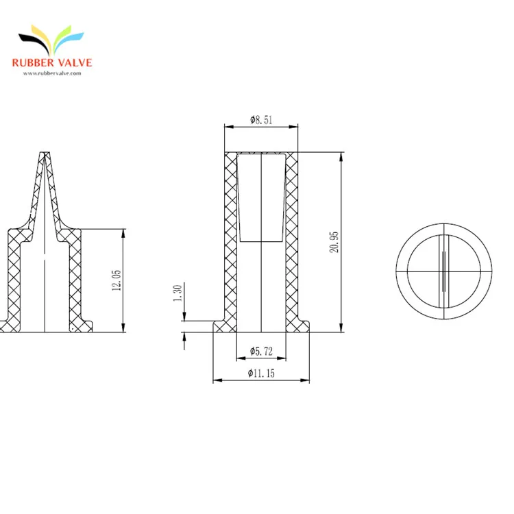 Duck mouth flexible water control duckbill mini irrigation valve
