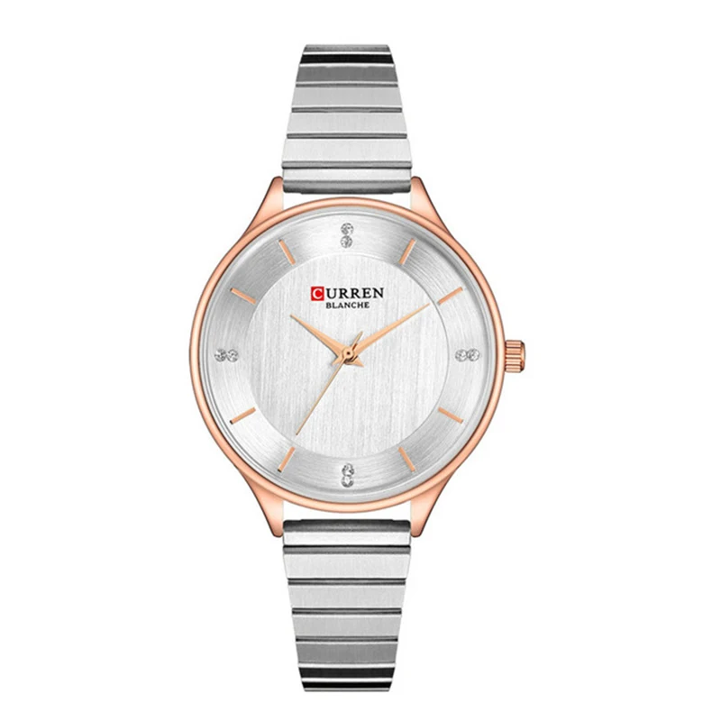 CURREN 9041 Top Luxury Brand Women Quartz Watch Crystal Design Ladies wristwatches relogio feminino