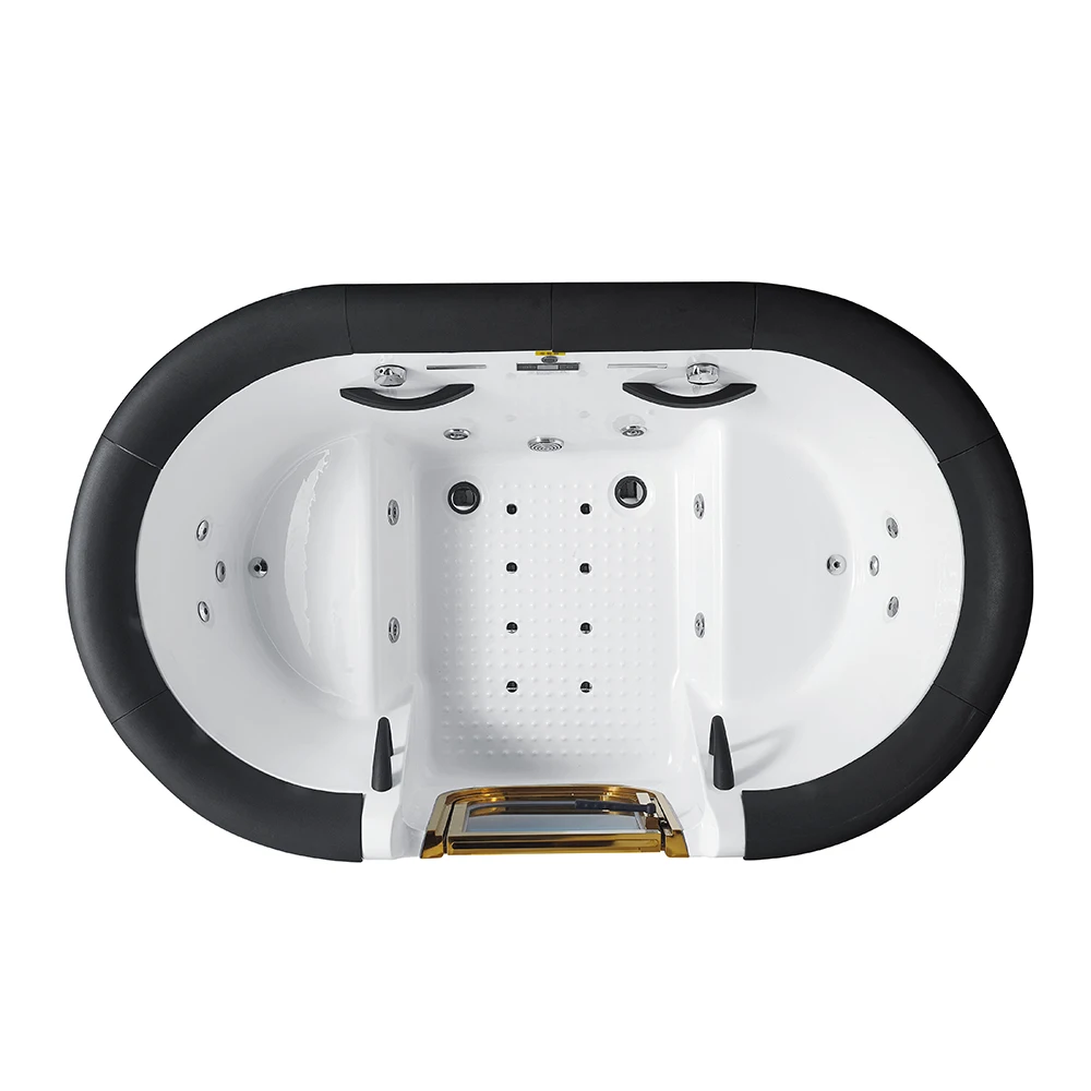 HS-B1306T walkin bath/ bath tub oval/ elderly walk in bathtub