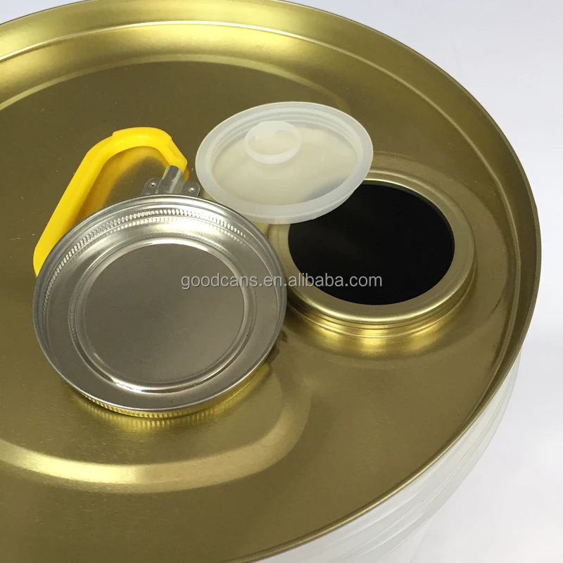 
2021wholesale Anti-corrosion white coating 20 L paint can drum for chemical product 