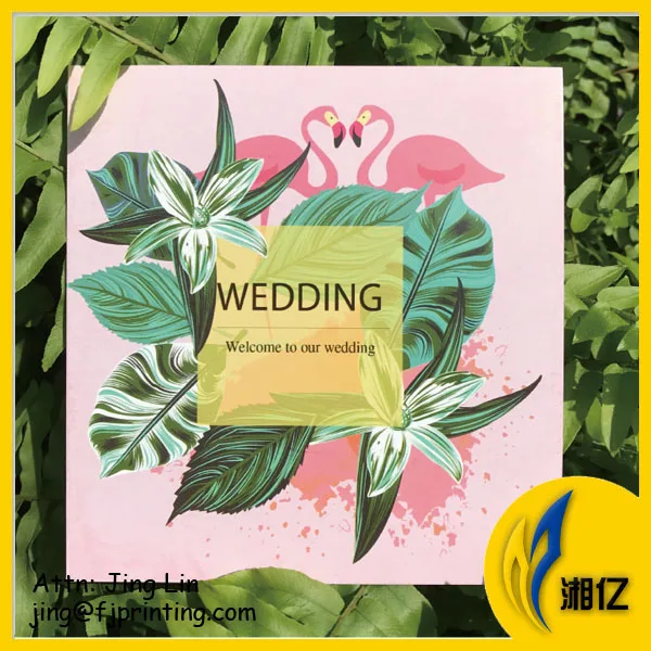 
Custom design Wedding Birthday Christmas Greeting Card Printing 