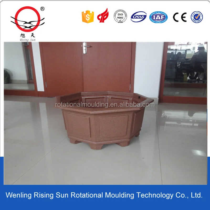 Rotomolding flower pot mold,Small lovely vase