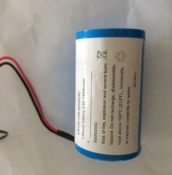 ER34615M/W200(A) D type Replacement Battery for Visonic Siren Battery MCS 710 MCS730 visonic Alarm