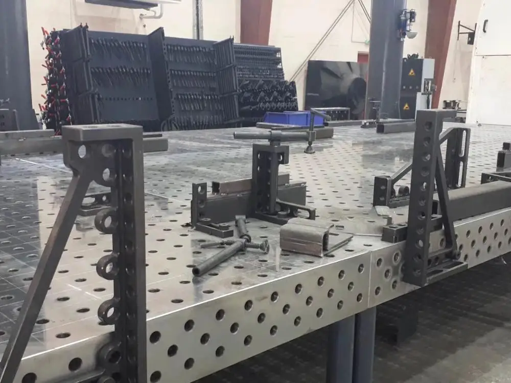 D28/D22/D16 3000*1500mm  3D Precision Welding Table with Jigs&Fixtures clamping accessories/tools