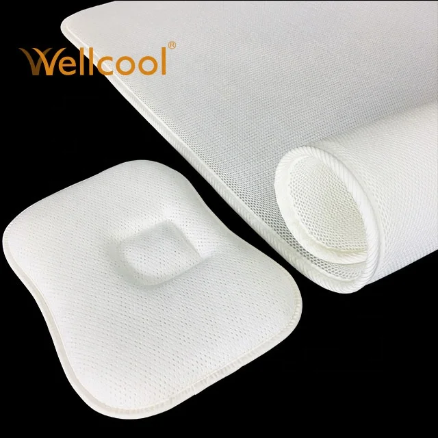 German technology support washable rollable 3d spacer fabric baby crib mattress bedding topper
