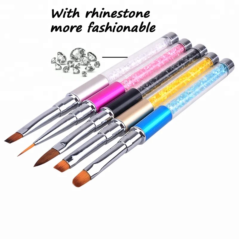 Misscheering Professional Drawing Lines Painting Carving Gradient Nail Art Design Brush Pen UV Gel Salon Beauty Nail Tools