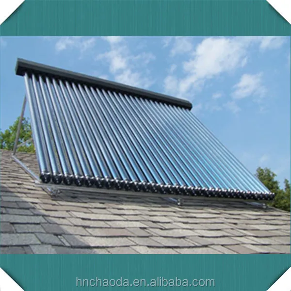 Solar Vacuum Tube Heat Pipe Solar Collector for Split Pressurized Solar Water Heater with Solar Copper Glass