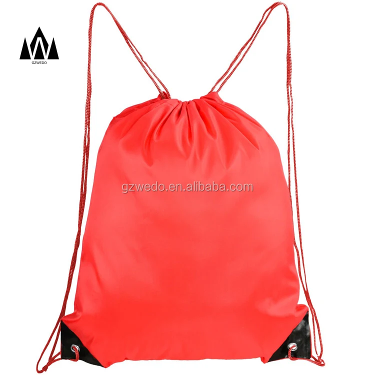 Drawstring Cinch Sack Promotional Backpack Bag Sack Pack Kids Sport Storage Polyester Drawstring Bag for Gym Traveling Shopping