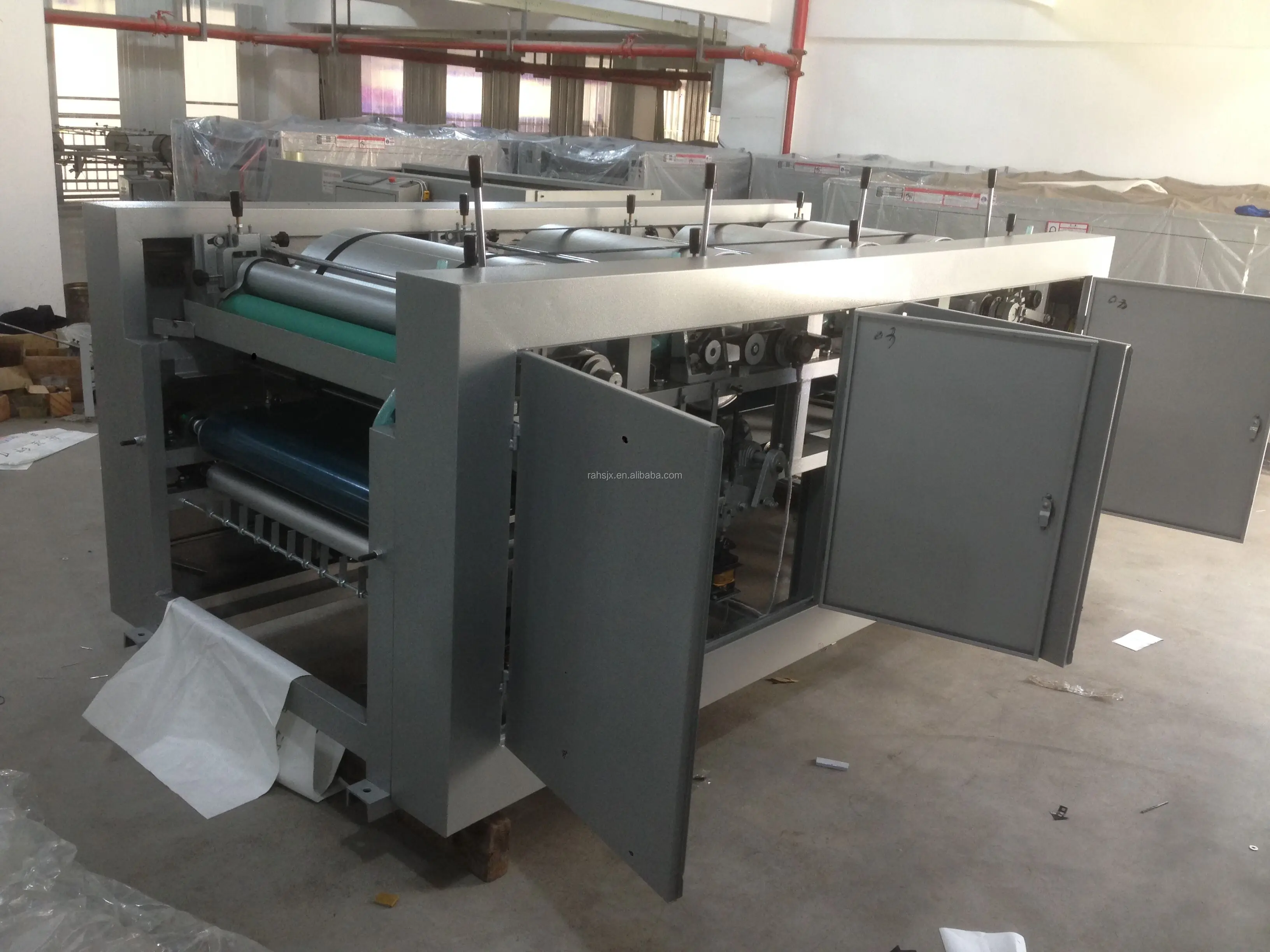 HS-850-3 Three colors PP woven fabric sack bag printing machine