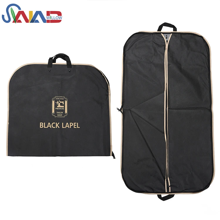 Wholesale Supply Printing Clothes Cover Custom Folding Garment Suit Bag