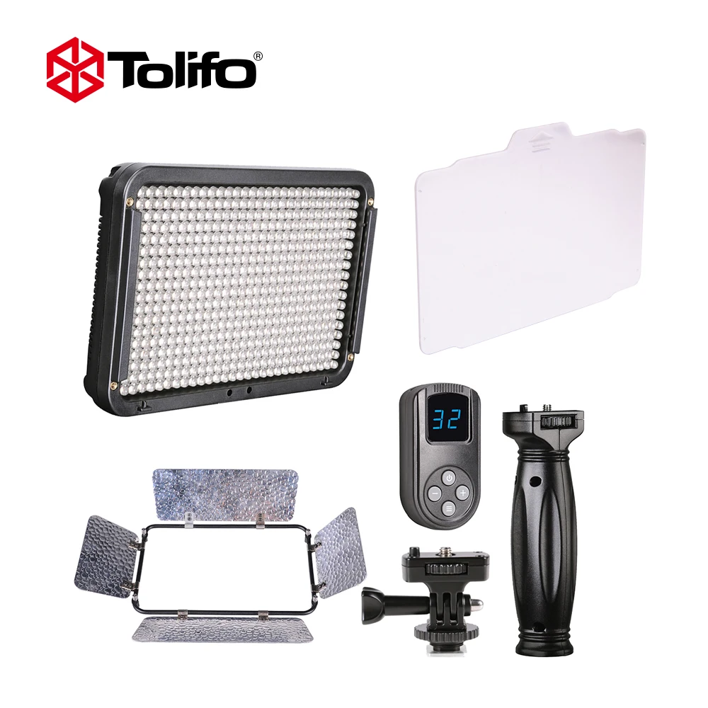 Tolifo Bi-Color camera accessoires  LED Panel Light Professional studio photography lighting for Video Shooting