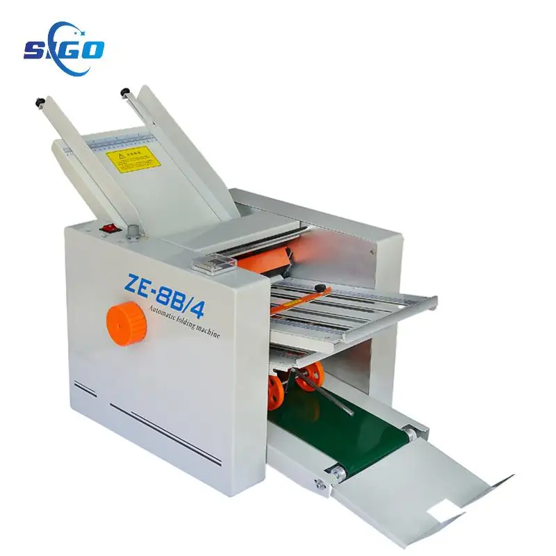 ZE-8B/4 Automatic A3 paper folding machine china