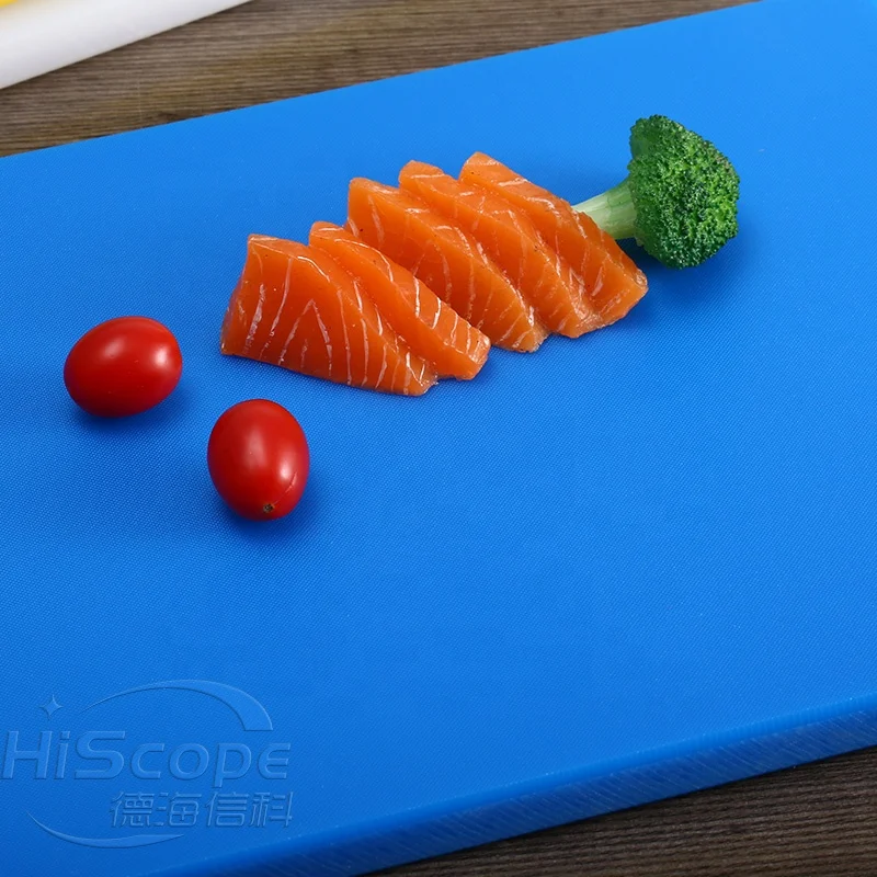 380mm useful rectangle polypropylene plastic cutting board set for chopping in kitchen