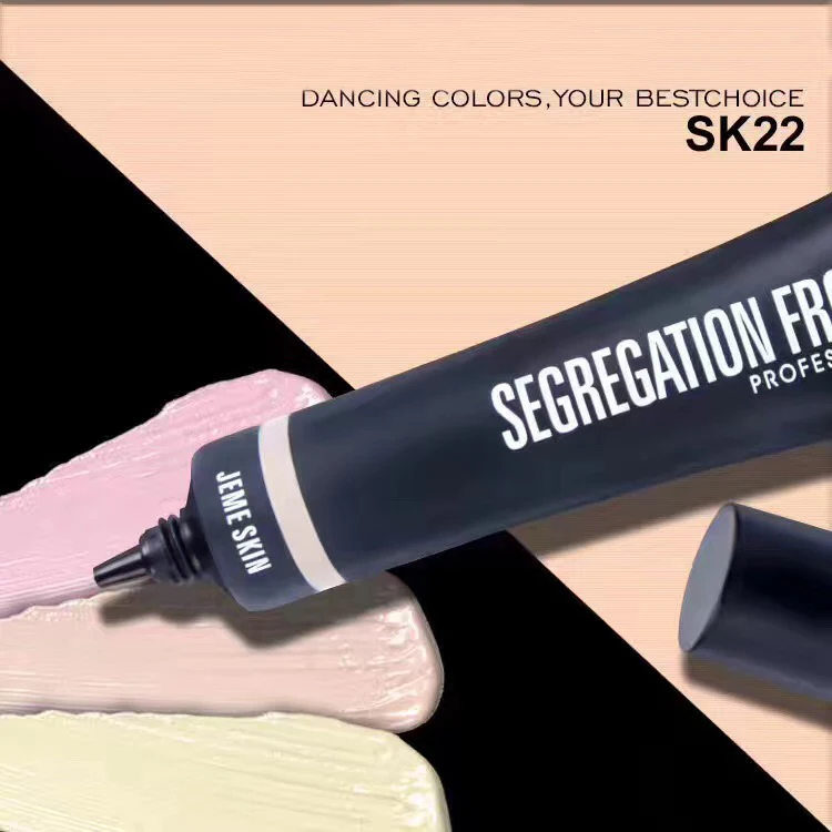 OEM и ODM Оптовая косметическая база Обнаженная макияж скрывает красновато-и крупные поры Водоустойчивый Крем-основа под макияж