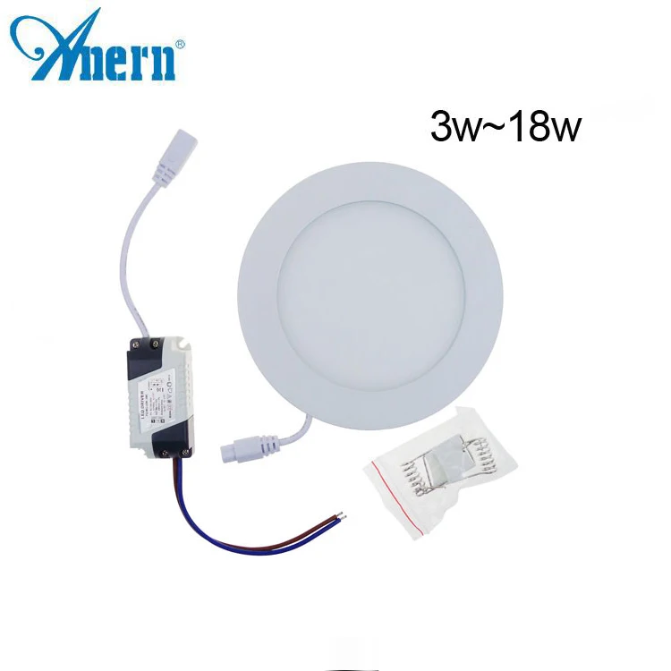 Highly Cost Effective 3w Round Led Ceiling Office Panel Lighting