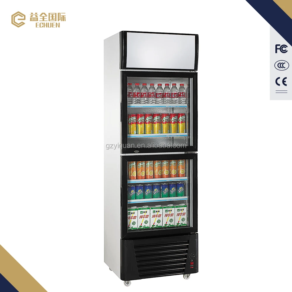 SC-380 LP2 fridge mini cold drink freezer cases shop upright freezer refrigerator