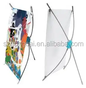 Tabletop Mini X Banner Stand Display