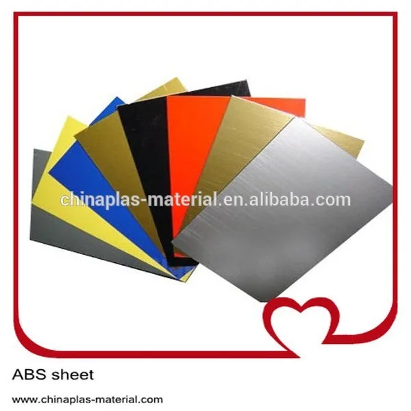 raw material clear abs plastic sheet