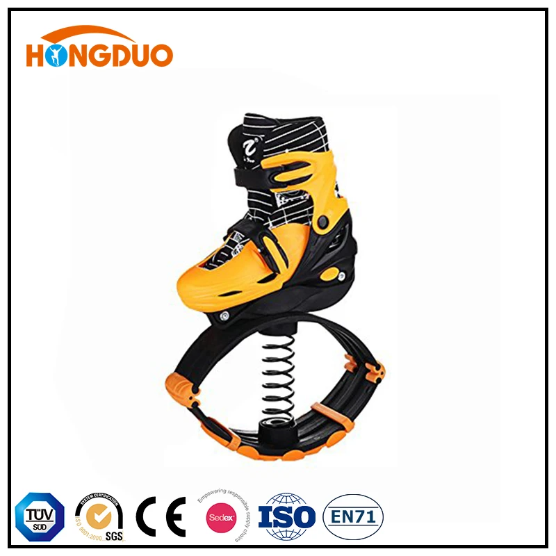 bounce running shoes jumping stilts skate shoes