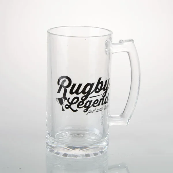 
Branded beer mug large glass 1200ml 1.2 liter beer drinking glass 