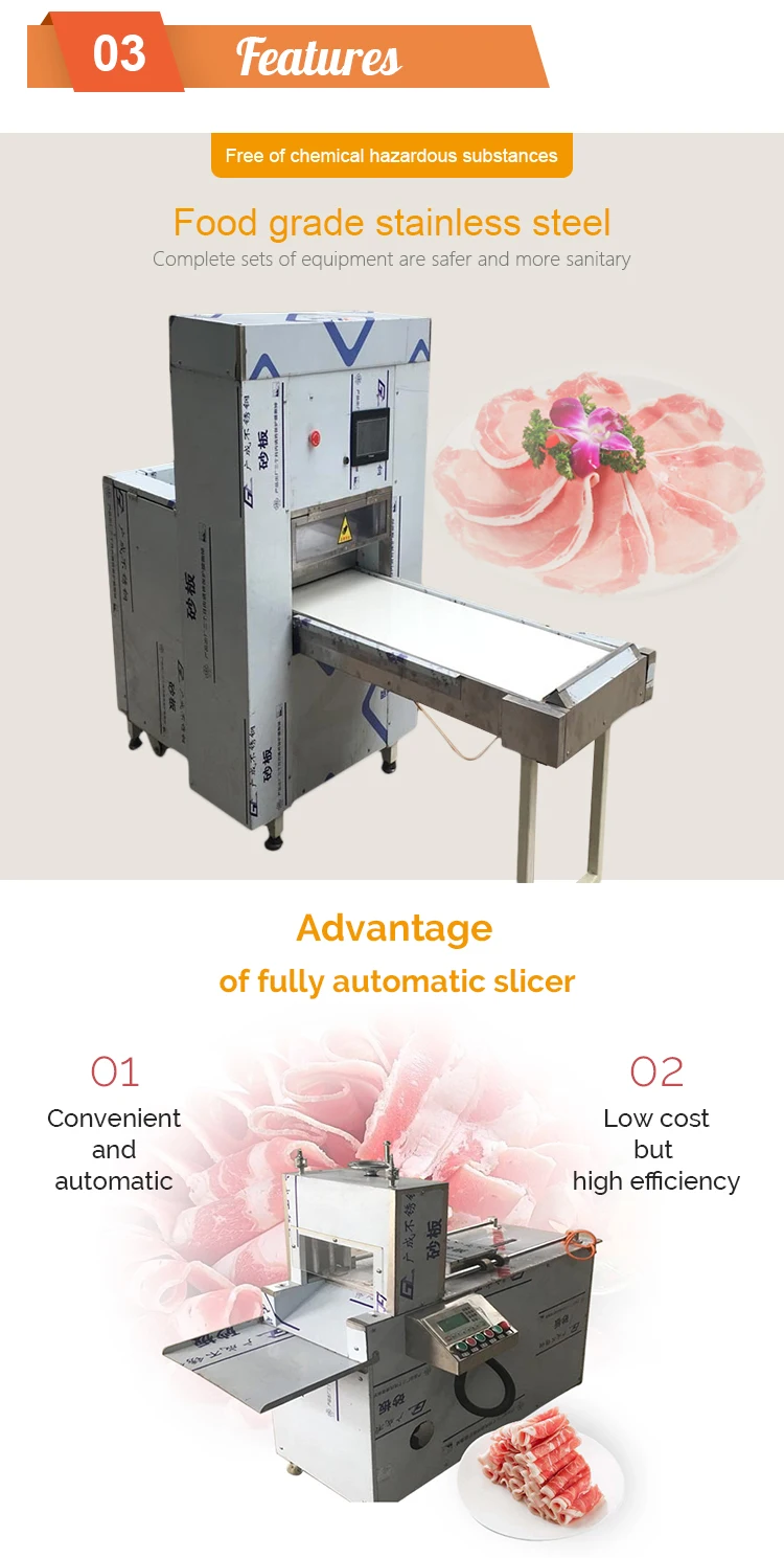 
automatic electric frozen meat slicer machine meat cutting machine cheese slicer machine 