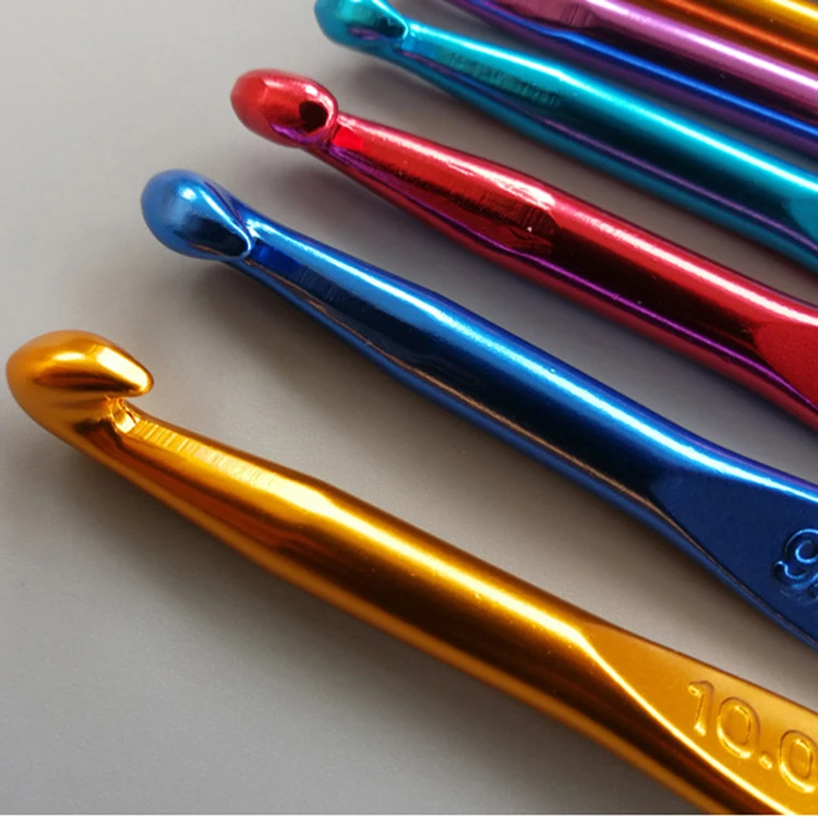 wholesale manufacturers aluminium crochet hooks hook set