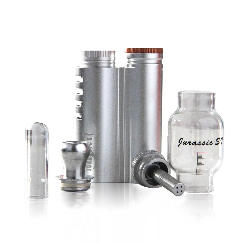 
Factory hot selling glass hookah 510 Thread electric hookah prices Jurassic S1 Dry herb hookah shisha 