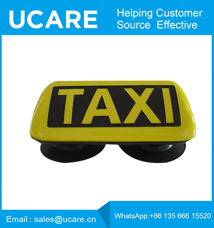 
light waterproof sign led taxi cab top light 