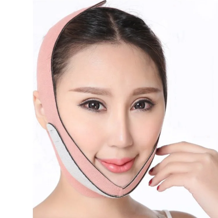 hot sale Neoprene anti-aging chin up lift orange face slimmer band face slimming belt V face mask lift belt for women