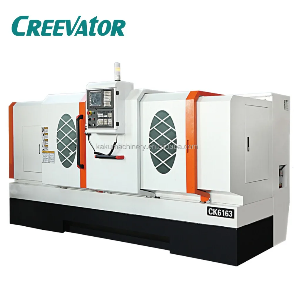 Easy operation Producing High Accuracy Accessories Machinery Industrial Tools CK6163 CNC Lathe