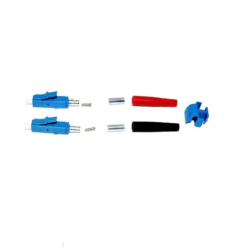 LC fiber optic cable connector 90 degree