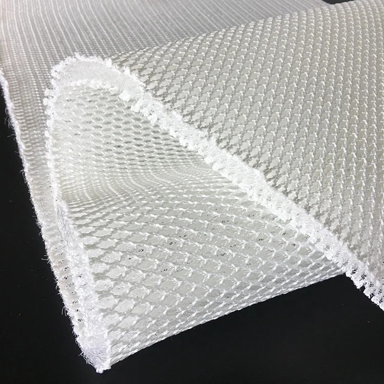 OEM моющийся 135 см ширина белый 3d сетка распорка ткань для матраса применение