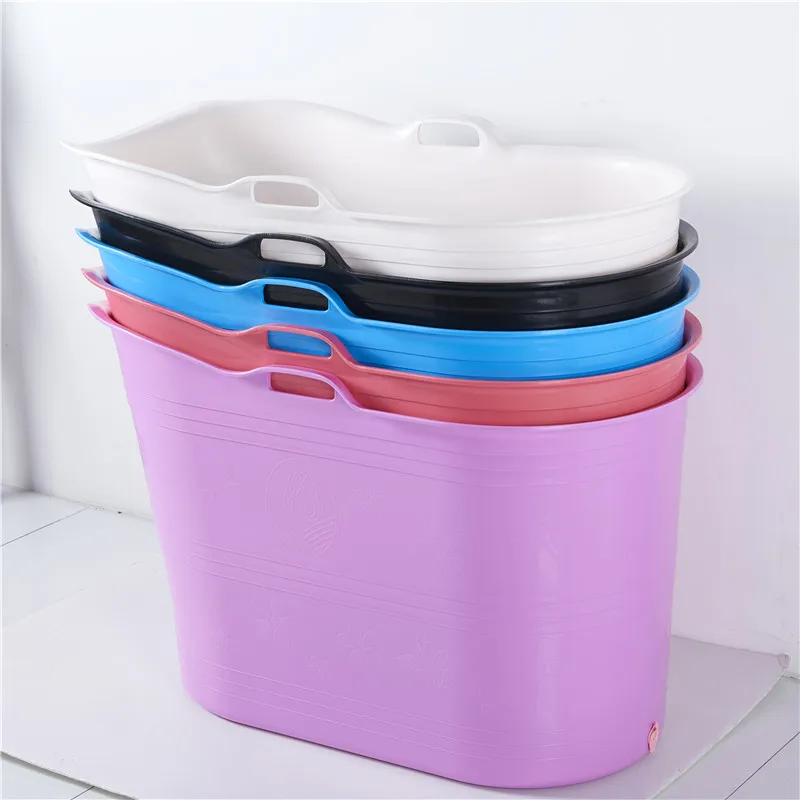 SGS Test Passed PP5 Plastic Portable Bathtub for Adults, 2019 newest Plastic Bathtub as gift