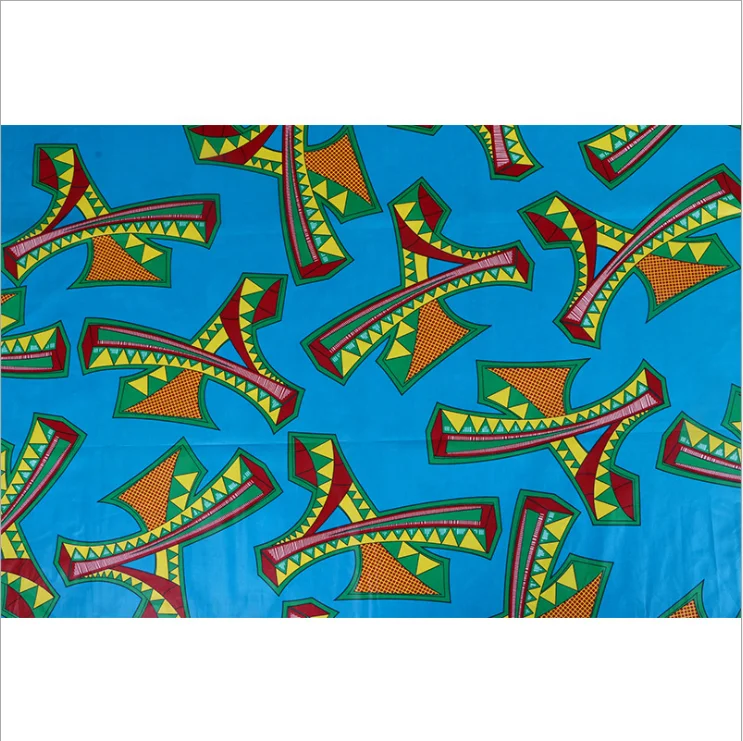 Африканская ткань с восковым рисунком, хлопок, Дашики