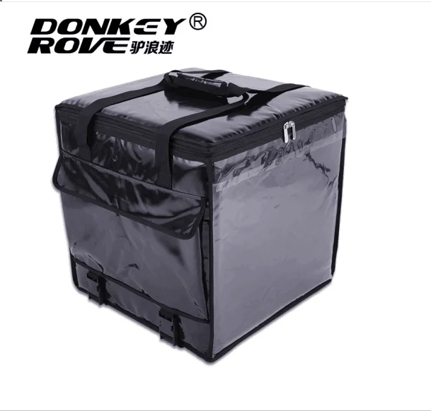 Wholesale Scooter Pizza Food delivery bag with divider