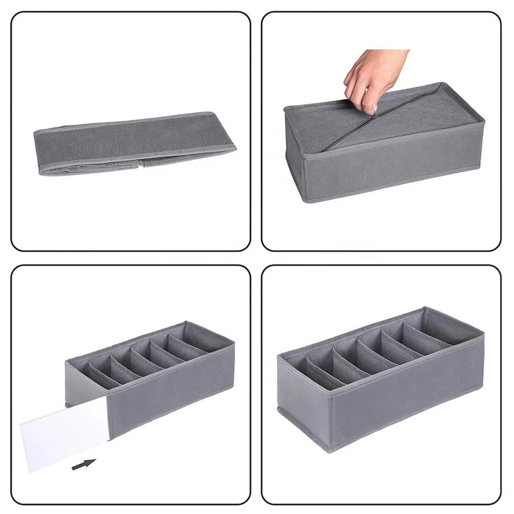 Factory wholesale underwear storage box With Bottom Price
