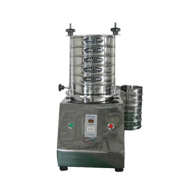 Industrial 200Mm Diameter Soil Flour Sieve Mesh Size Laboratory Brass Test Sieve Shake Machine