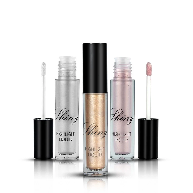 custom wholesale pearl light brighten cosmetics waterproof long lasting glitter liquid eyeshadow