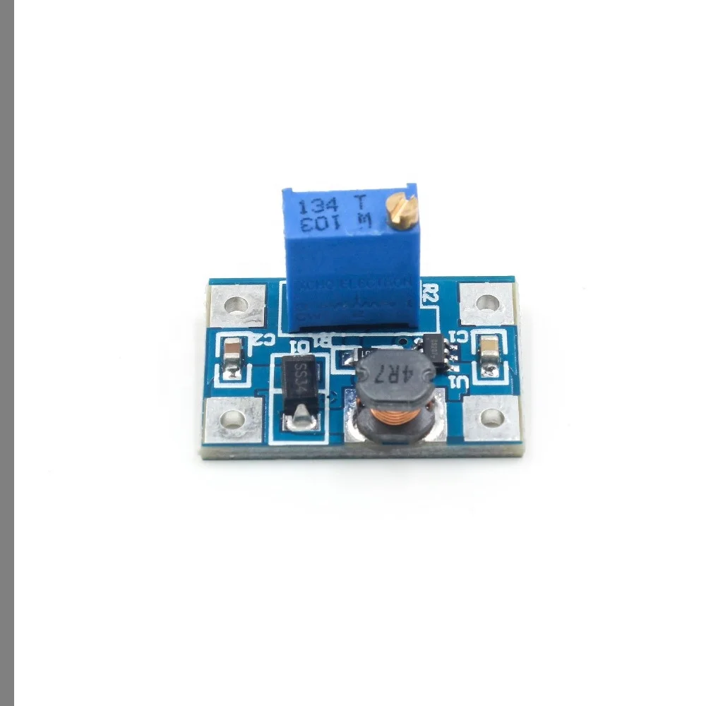 DC-DC SX1308 Step-UP Adjustable Power Module Step Up Boost Converter 2-24V to 2-28V 2A