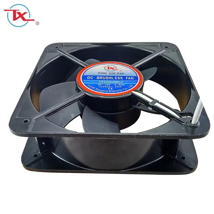 Radiator  fan  12v Super Quiet PWM 180 180X180X60mm DC fan