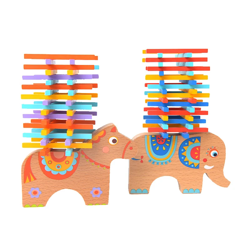 
Mideer Wooden balance beam toy,wooden toys educational,Children Learning Play Puzzle Games 