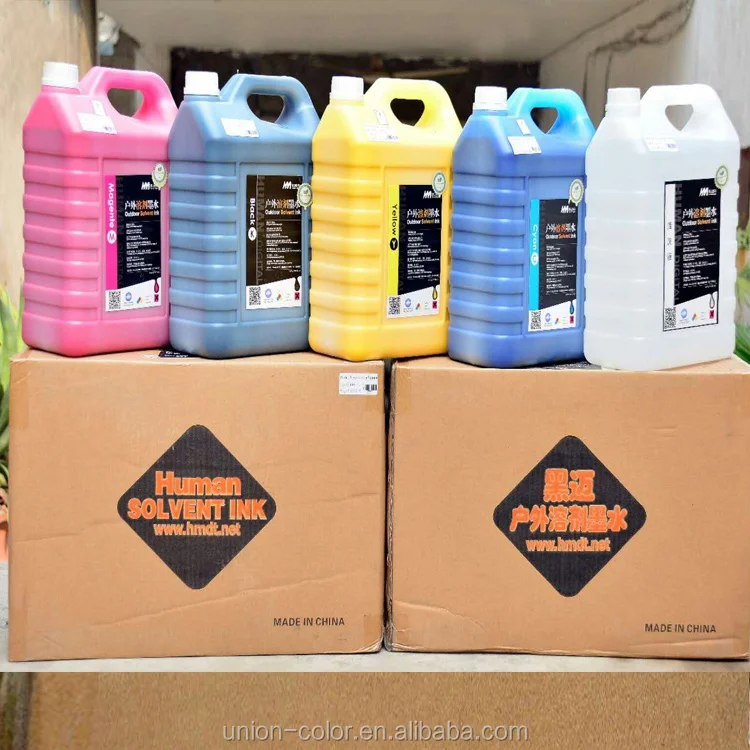 Original human konica 512i-30pl solvent printer ink