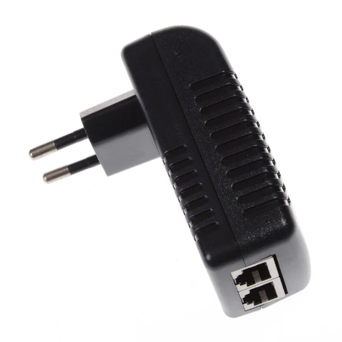 NEW 48V 0.5A 500ma Wall Plug POE Injector Ethernet Adapter for IP Phone CCTV IP Camera Power Supply US EU UK AU