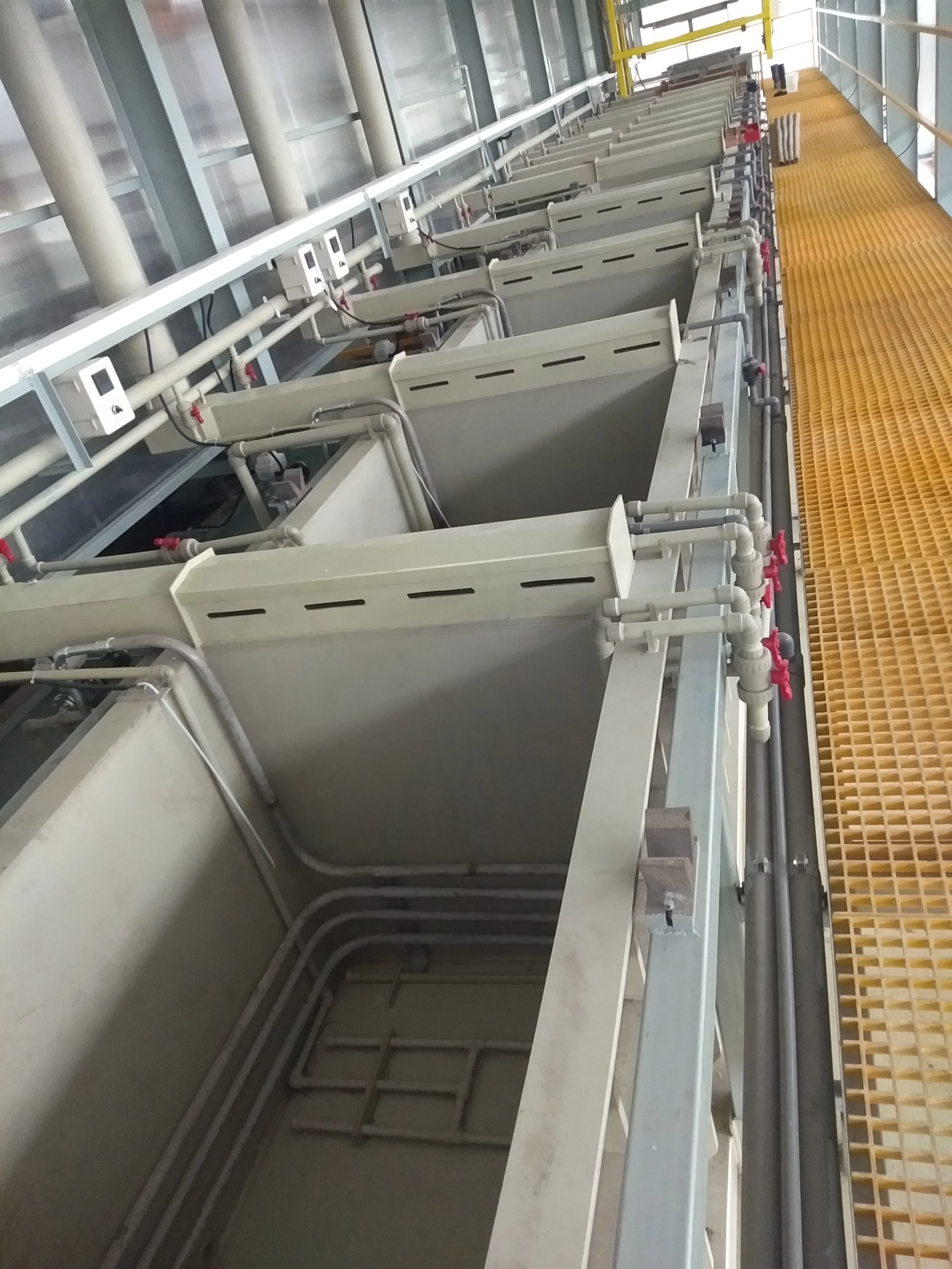 
25 years automatic nickel Chrome plating line with air scrubber for environment protection 