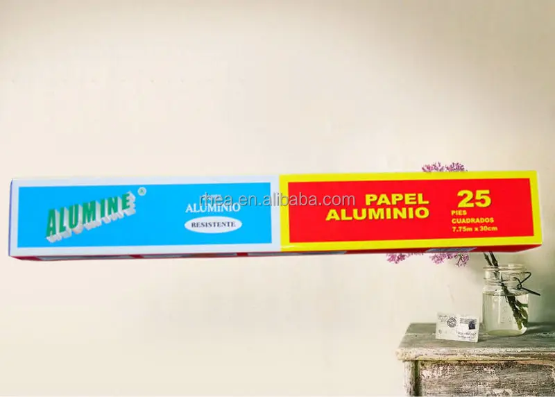 Large Capacity Pure 8011 30 Micron Aluminum Foil Wrapping Paper Aluminium Foil Roll