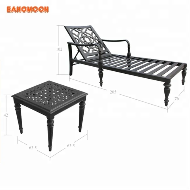 
Cheap Price Swimming Pool Sun Loungers Chair Outdoor Furniture Lounger 