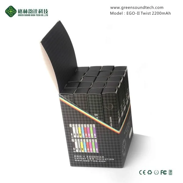 
Hookah Pen 2200mah Wholesale pen ego II twist 2200 mah long lasting one week ego battery 